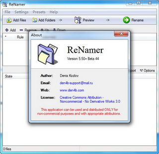 ReNamer()