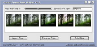 FoxArc Screen Saver Builder