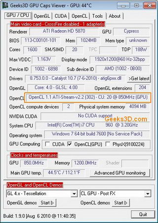 ATI Stream SDK