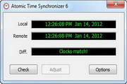 Atom Time Synchronizer