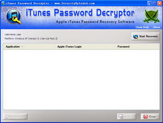 iTunesһع(iTunesPasswordDecryptor)