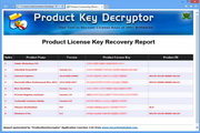 Product Key Decryptor