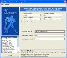 MB Free Aquarius Astrology