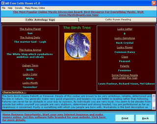 MB Celtic Runes Software