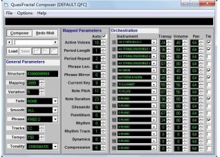 QuasiFractal Composer