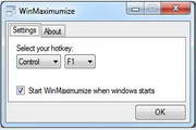 WinMaximumize