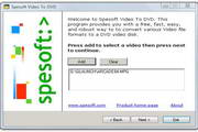 Spesoft Free Video To DVD