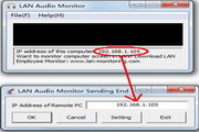 LAN Audio Monitor