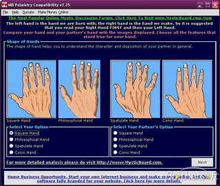 MB Free Learn Palmistry Software