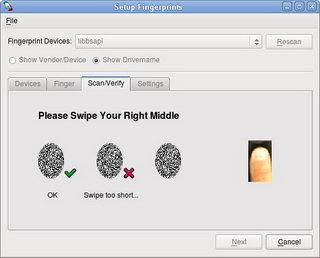 Fingerprint GUI