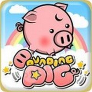 Bounding pig