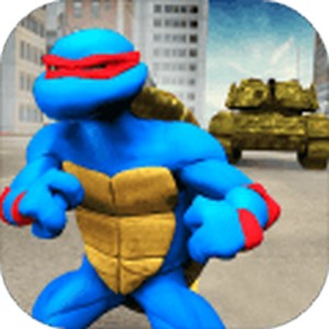 ڹսʿڰ̹˹İ(Turtle Warrior Dark Ninja Tank Attack)