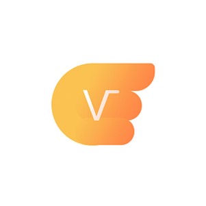 v