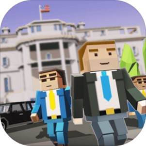 ׹˾(Mr. Blocky White House Driver)