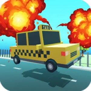 ⳵֮·(Crazy Road: Taxi Madness)