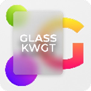 glass kwgt app